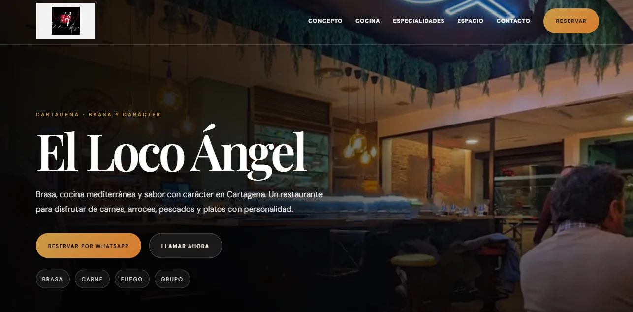 Captura de escritorio de El Loco Ángel
